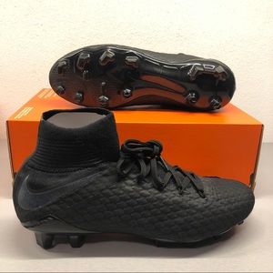 Nike Hypervenom 3 Pro DF FG Black Soccer Cleats